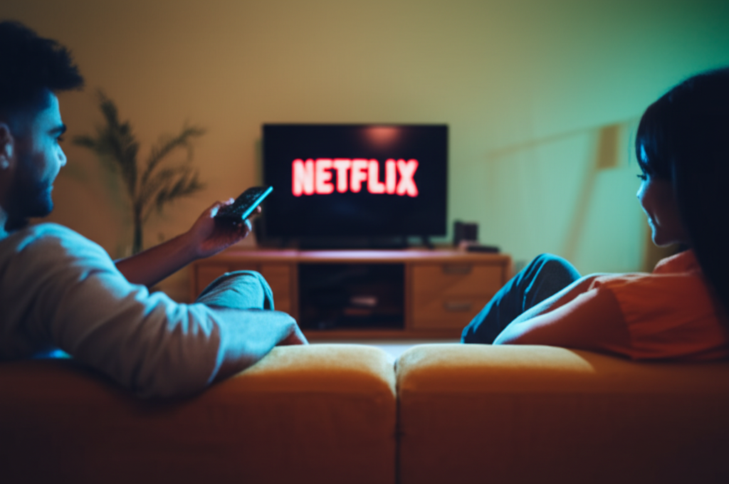 Netflix Social Background